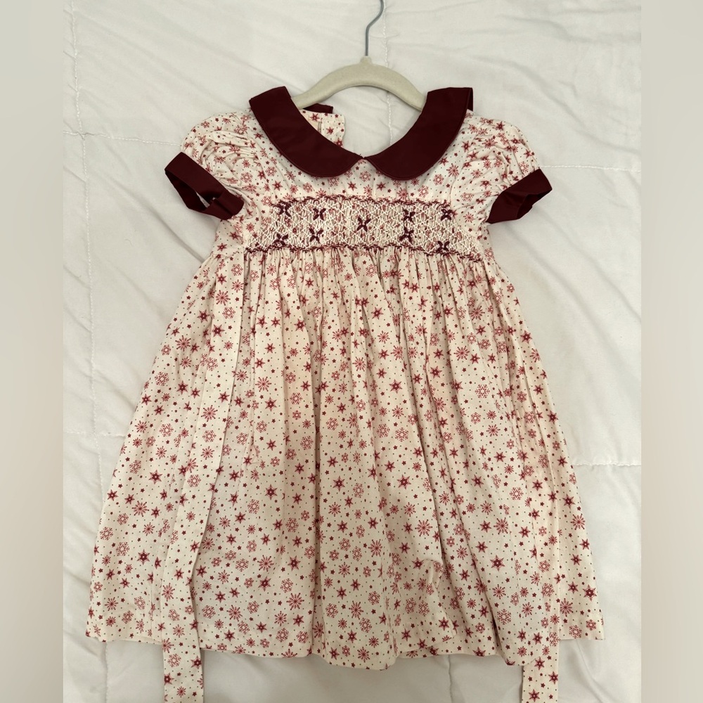 Toddler Spanish Brand Christmas/Winter dress Great Conditions